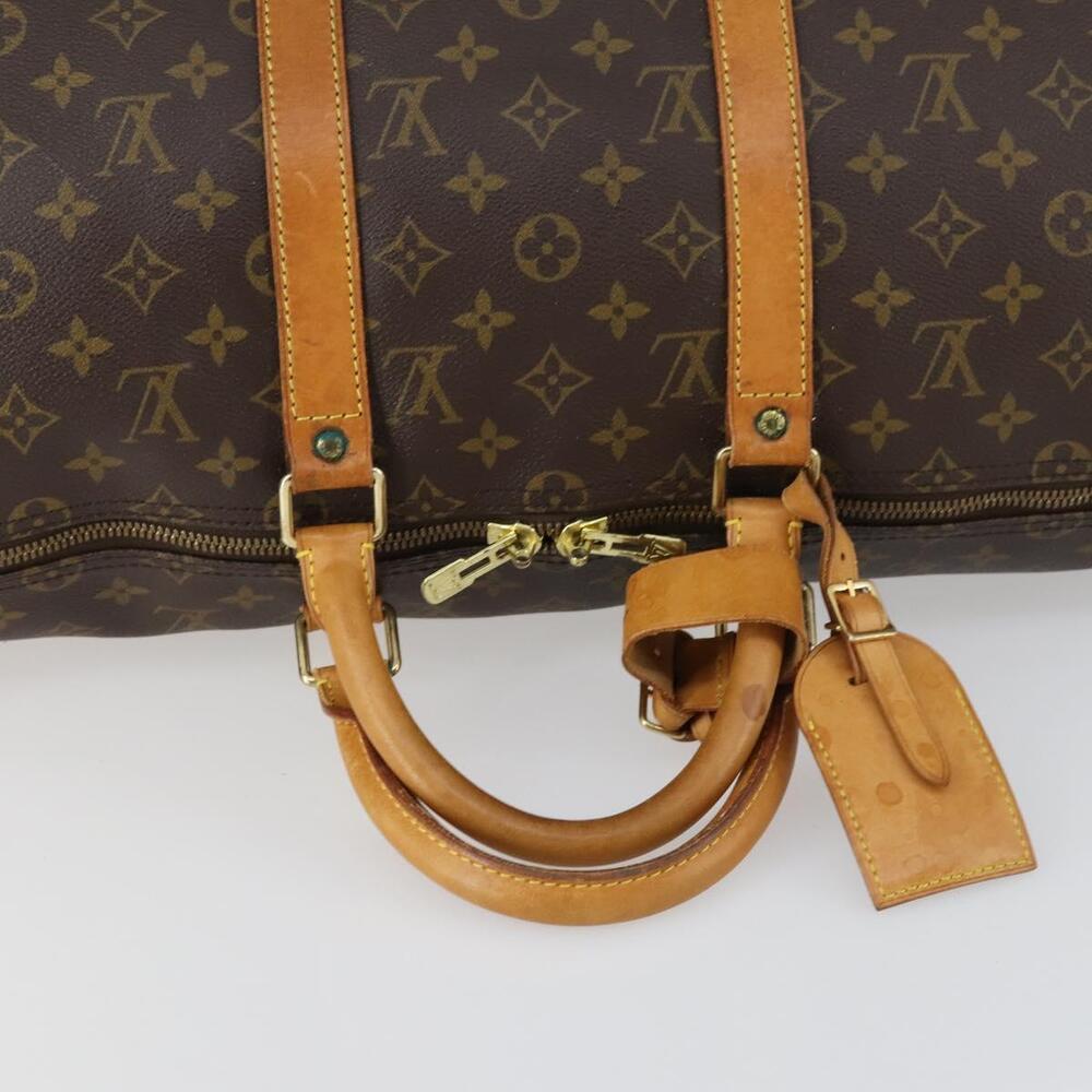 LOUIS VUITTON Monogram Keepall 50 Boston Bag M41426 LV Auth 155568 - Picture 7 of 16